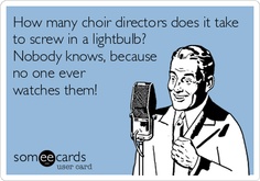 Choir director